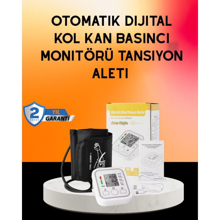 Ritmi Tespit Özellikli Dijital Tansiyon Aleti - Lisinya