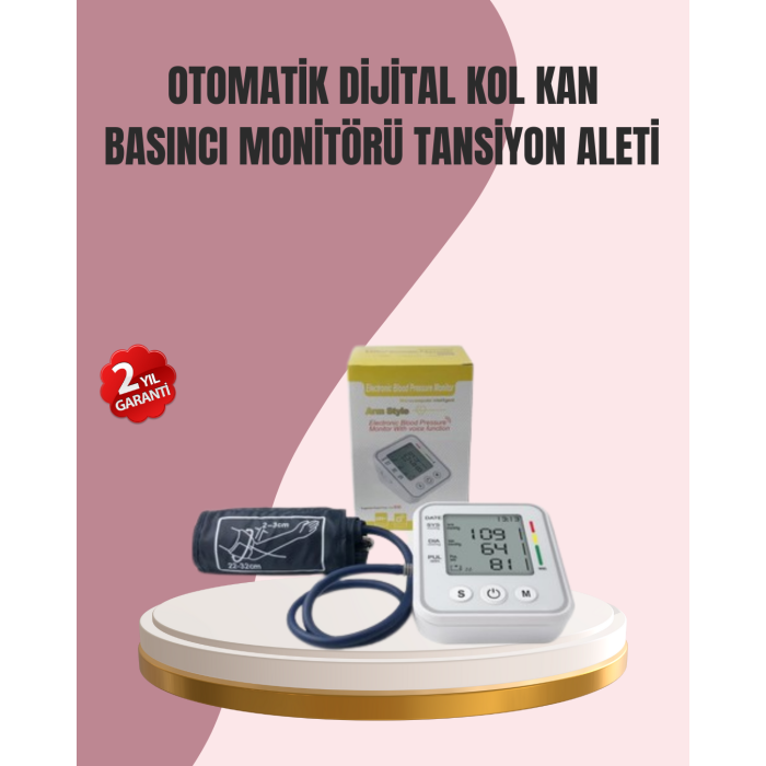 Yüksek Hassasiyetli Dijital Tansiyon Ölçer - Lisinya
