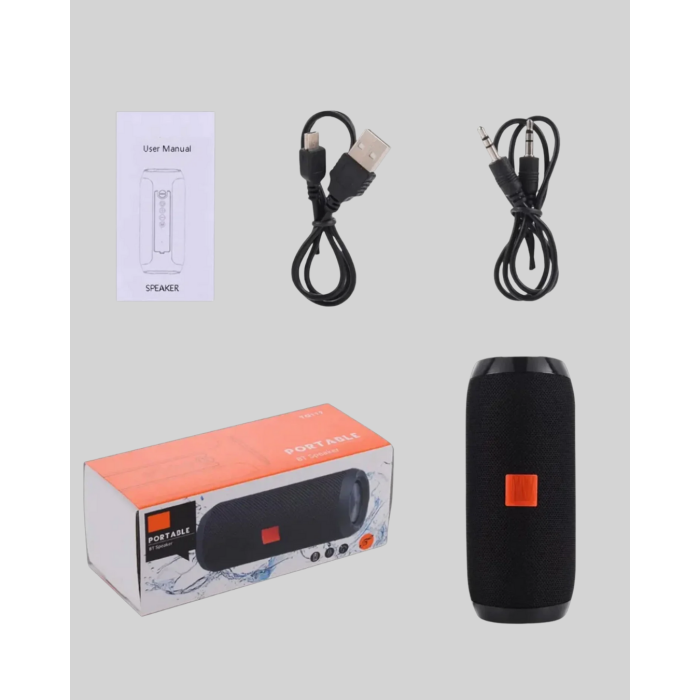 Kablosuz Hoparlör 12 Saat Çalma Süresi USB AUX TF Kart Destekli - Lisinya