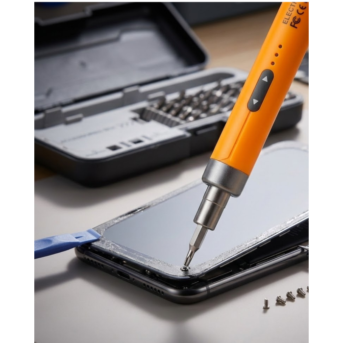 Profesyonel Elektrikli Tornavida Seti 600mAh Şarjlı 38 Parça Hassas Vida Seti - Lisinya