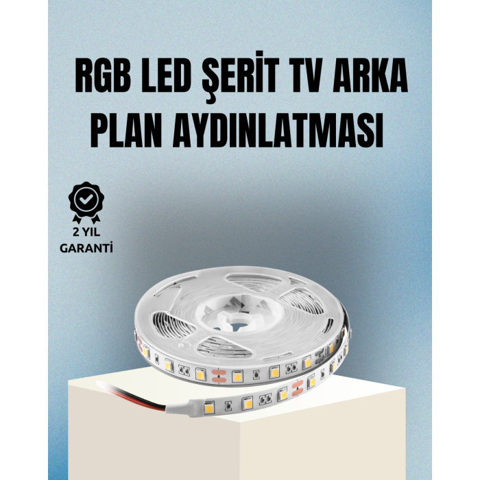 Müzikle Senkronize LED Şerit TV Aydınlatma - Lisinya