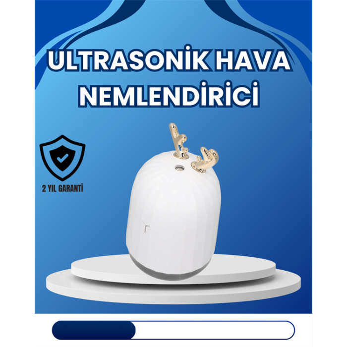 4–8 Saat Çalışma Süreli USB Portatif Masa Nemlendirici - Lisinya