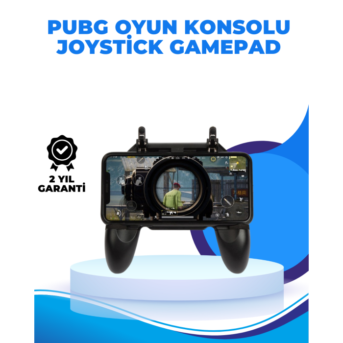 Joystickli ve Tetikleyicili PUBG Mobile Gamepad Oyun Kontrolcüsü - Lisinya