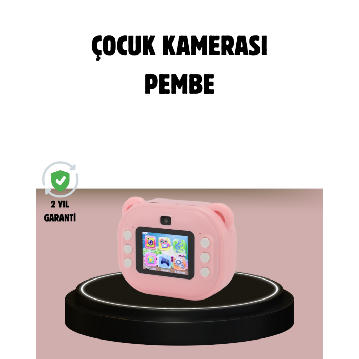 Anında Baskı Özellikli Şipşak Kamera 24MP HD Çift Lensli ve 32GB Hafızalı - Lisinya