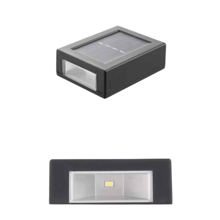 Solar Güneş Enerjili Çift Taraflı Duvar Lambası Çift Taraflı Duvar Lamba Güneş Enerjili - Lisinya