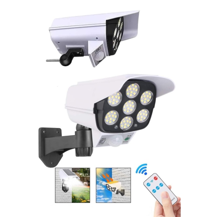 LED Lamba-Güneş Paneli Destekli Uzaktan Kumandalı Solar LED Lamba - Lisinya