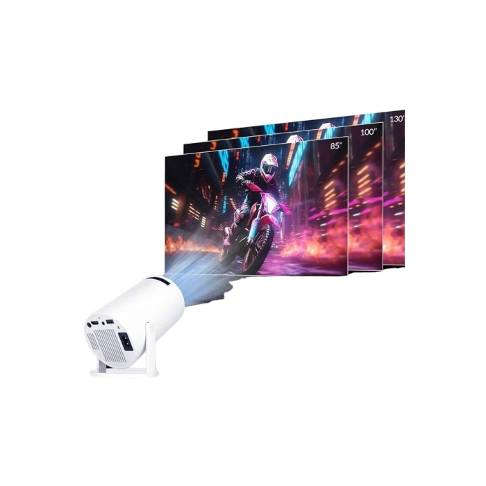 Projeksiyon Cihazı Video Oyun Konsolu 8 GB Hafıza LCD Ekran Kumandalı - Lisinya