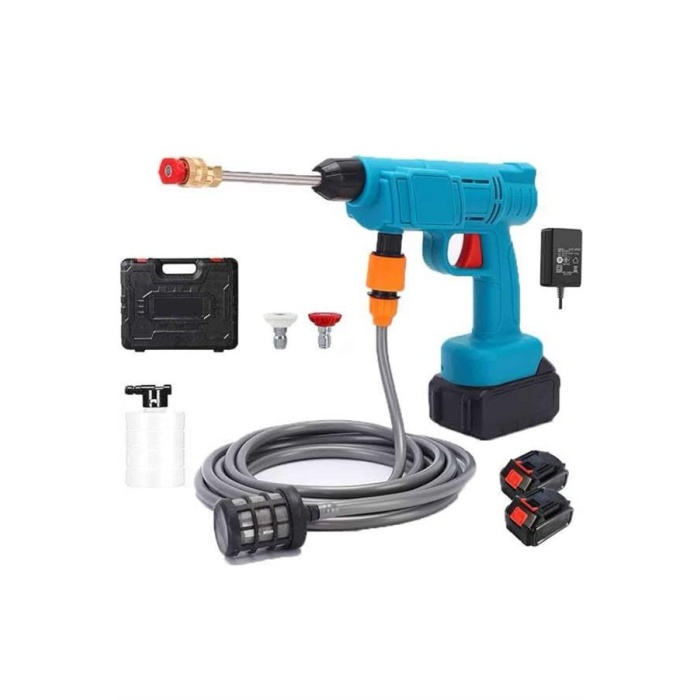 Şarjlı Ve Yüksek Basınçlı Oto Yıkama Makinesi Ve Sulama Tabancası Bahçe Yıkama Makinesi - Lisinya