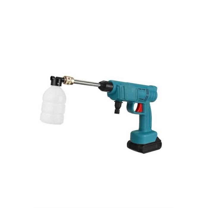 Şarjlı Oto Yıkama, Bahçe Sulama Tabancası Makinesi Yüksek Basınçlı - Lisinya