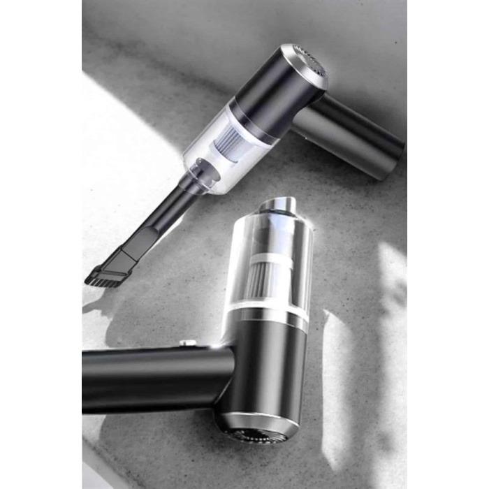 Araç İçi Süpürge Vakumlu Şarjlı Süpürge Filtreli - Lisinya