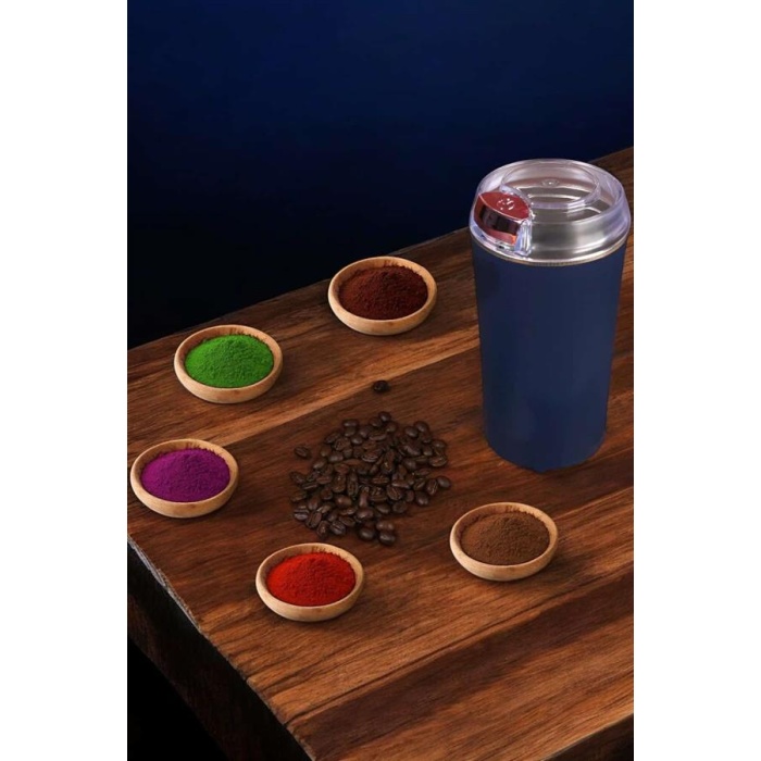 Kahve Ve Baharat Öğütücü Dayanıklı Paslanmaz Çelik Kolay Kullanım - Lisinya