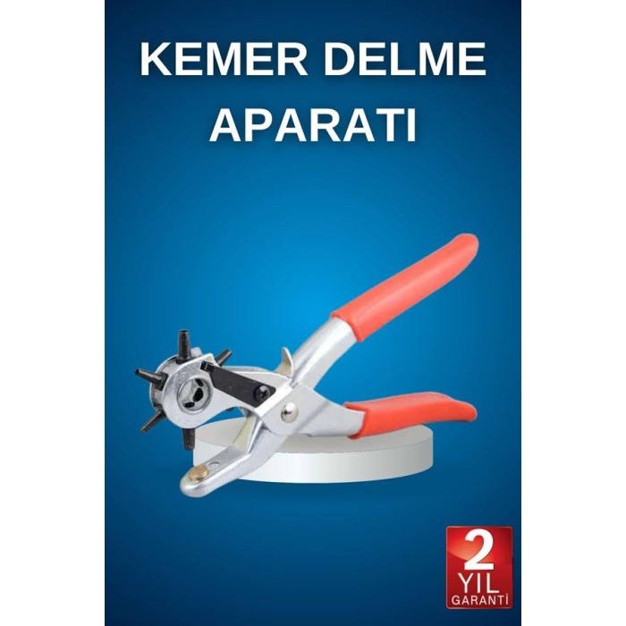 Kemer Delme Pensesi Deri Delici Pensi Zımba 6 Farklı Boyutta - Lisinya