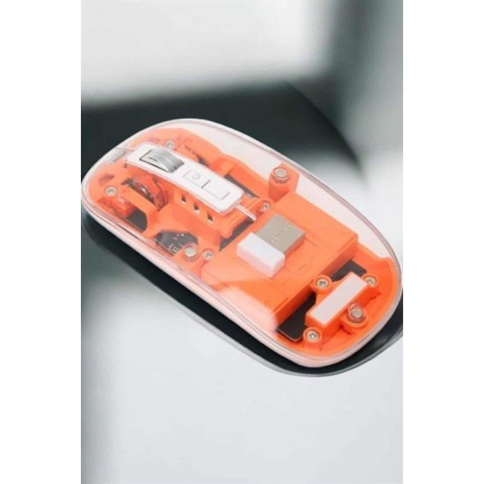 Kablosuz Mouse Fare 5.0 Bluetooth Bağlantılı USB Girişli - Lisinya