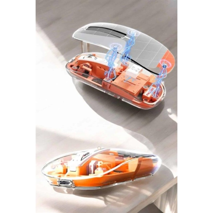 Sessiz Kablosuz USB Girişli Mouse Fare Yüksek Performanslı - Lisinya