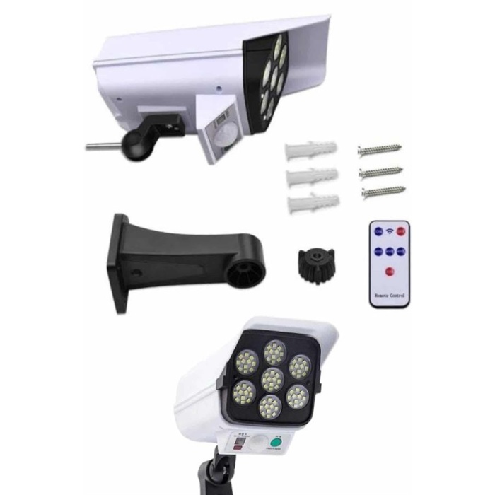 Bahçe Aydınlatması Hareket Sensörlü Led Aydınlatma Kamera Görünümlü - Lisinya