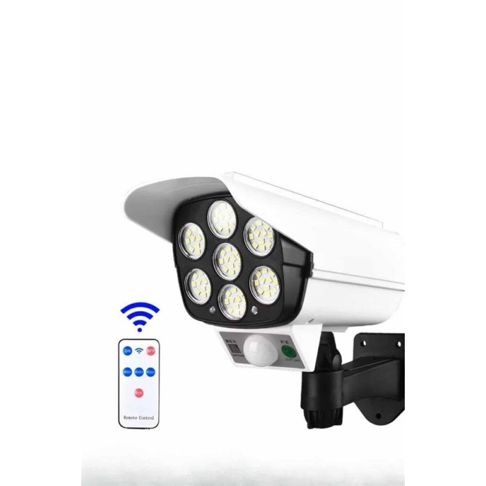 Bahçe Aydınlatması Hareket Sensörlü Led Aydınlatma Kamera Görünümlü - Lisinya