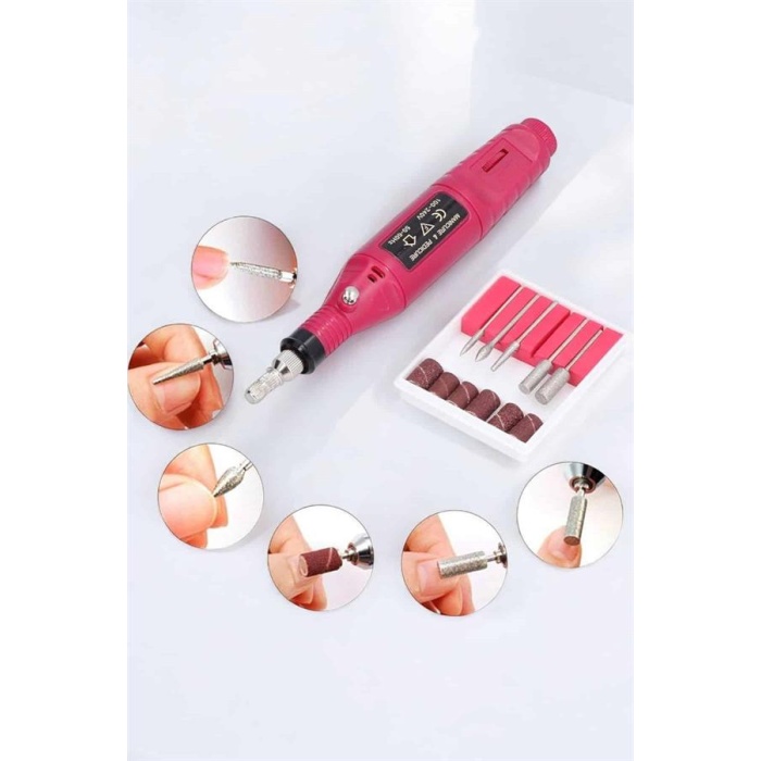 Nasır Temizleyici Manikür Pedikür Seti Elektrikli USB Girişli - Lisinya