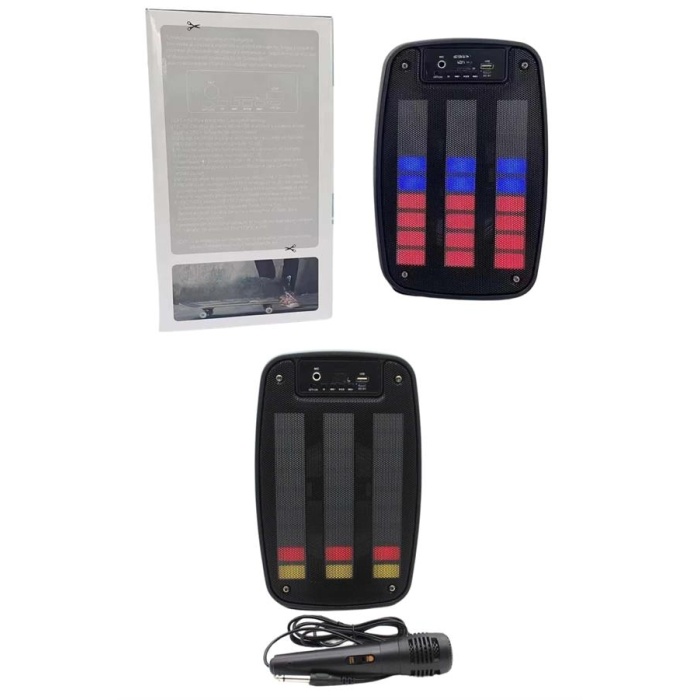 Kablosuz Hoparlör İOS ve Android Uyumlu Şarjlı SD Kart Girişli Bluetooth Hoparlör - Lisinya