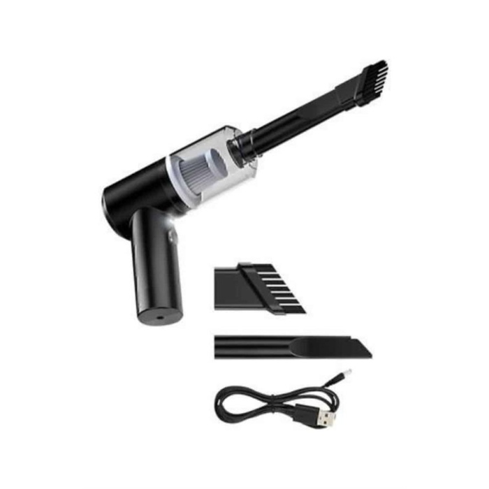 Araç İçi Süpürge Kablosuz Şarjlı Elektrikli Süpürge Elde Taşınabilir - Lisinya