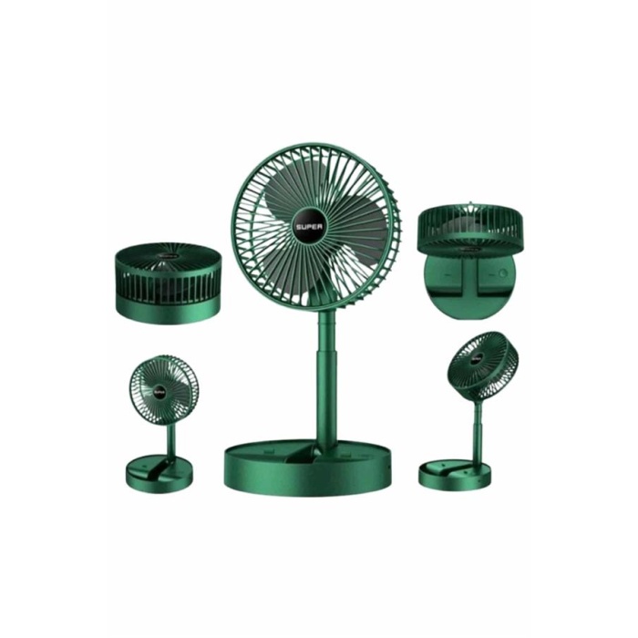 Katlanabilir Usb Şarjlı Masaüstü Soğutucu Mini Fan Telefon Tutucu - Lisinya