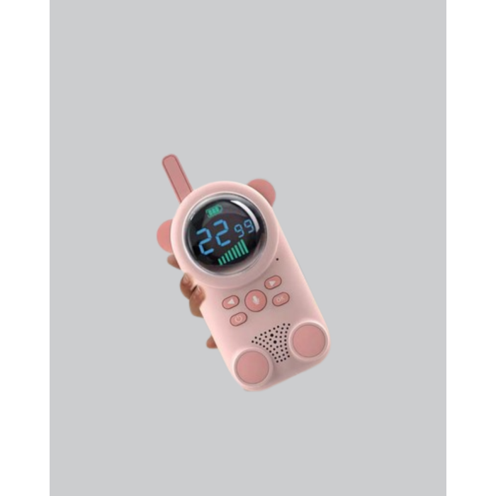 Uzun Menzilli Bebek Telsizi – VOX Modlu, Renkli LCD Ekranlı - Lisinya