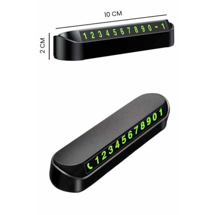 Araç Park Numaratörü Tüm Araçlara Uyumlu Araba Numaralık - Lisinya