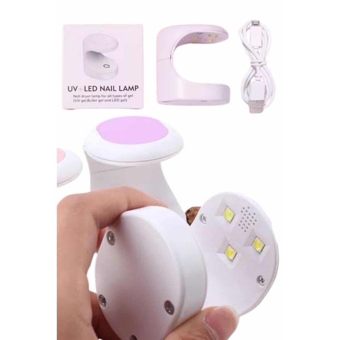 Kalıcı Oje Protez Tırnak Uv Led Kuturucu Oje Jel Tırnak Kurutucu - Lisinya