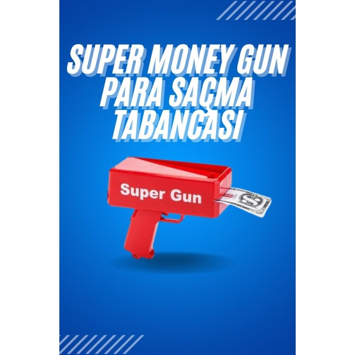 Kırmızı Çocuklara Özel Para Fırlatma Makinesi Para Saçma Tabancası - Lisinya