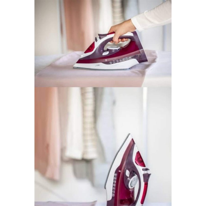 Buharlı Ütü 2200 Watt Seramik Tabanlı Taşınabilir Kablolu Ütü - Lisinya