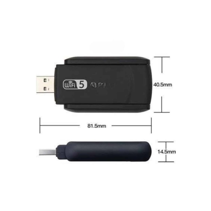 Wifi Alıcı Dual Band Usb 3.0 Adaptör Kablosuz Windows 7/8/10/11 - Lisinya