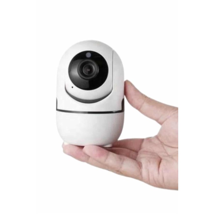 Baby Kamera Kablosuz 720P Beyaz 360 Derece Wifi Kamera Full HD 1080p - Lisinya