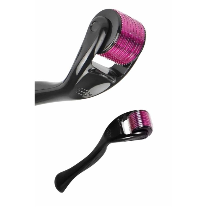 Dermaroller Titanyum 540 Iğneli 1 Mm Saç Kaş Sakal Serum Kullanıma Uygun - Lisinya