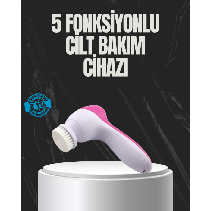 Çok Fonksiyonlu Elektrikli Yüz Bakım Fırçası - Lisinya