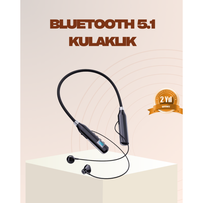 Bluetooth 5.1 Kablosuz Kulaklık – Net Ses ve Güçlü Bağlantı - Lisinya