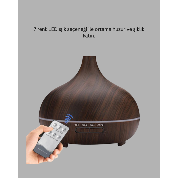 Ev ve Ofis İçin Sessiz Ultrasonik Hava Nemlendirici - Lisinya