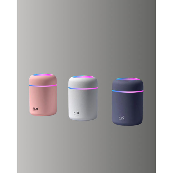 USB Girişli Taşınabilir Mini Nemlendirici 300ml Su Hazneli - Lisinya