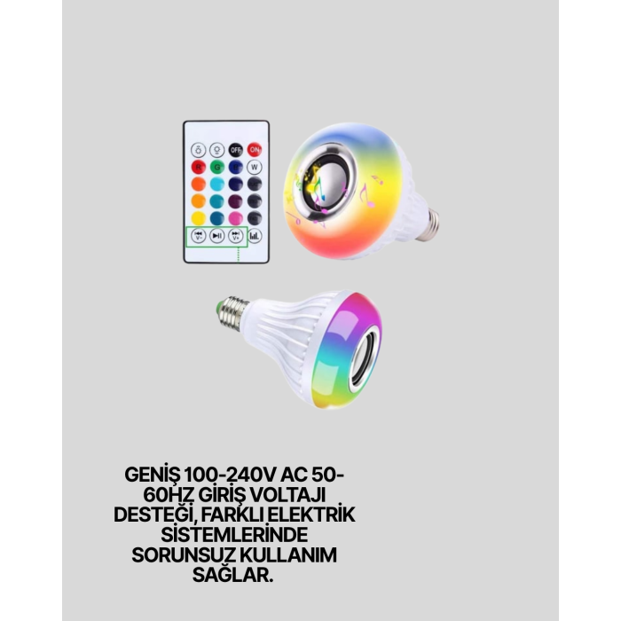 E27 Duy Tipi LED Ampul – 100-240V Geniş Voltaj Aralıklı - Lisinya