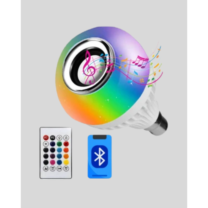 Bluetooth Hoparlörlü LED Ampul – 12W Enerji Tasarruflu - Lisinya