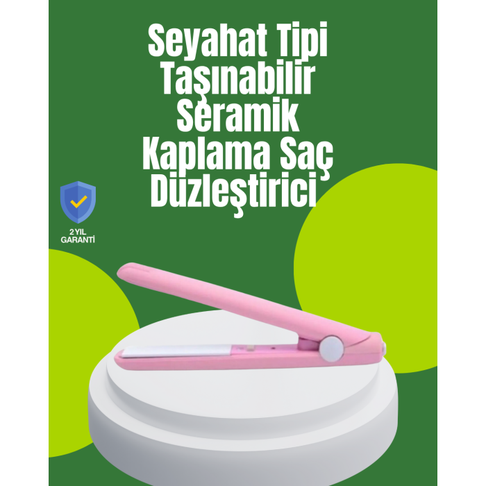 Yüzer Plakalı Kompakt Bukle Maşası – Elastik Tutuculu, Saç Dostu Profesyonel Tasarım - Lisinya