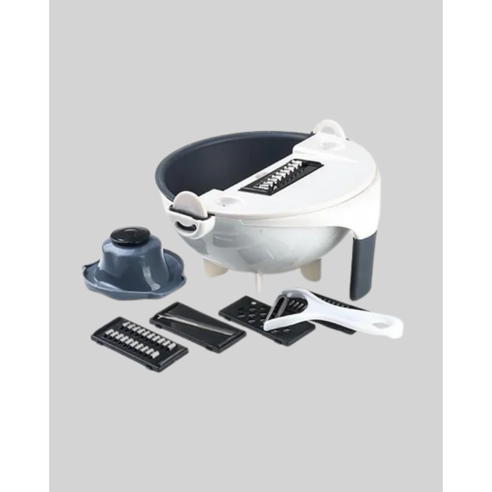 Ergonomik Sebze Rendeleyici ve Süzgeç Hazneli Dilimleyici - Lisinya