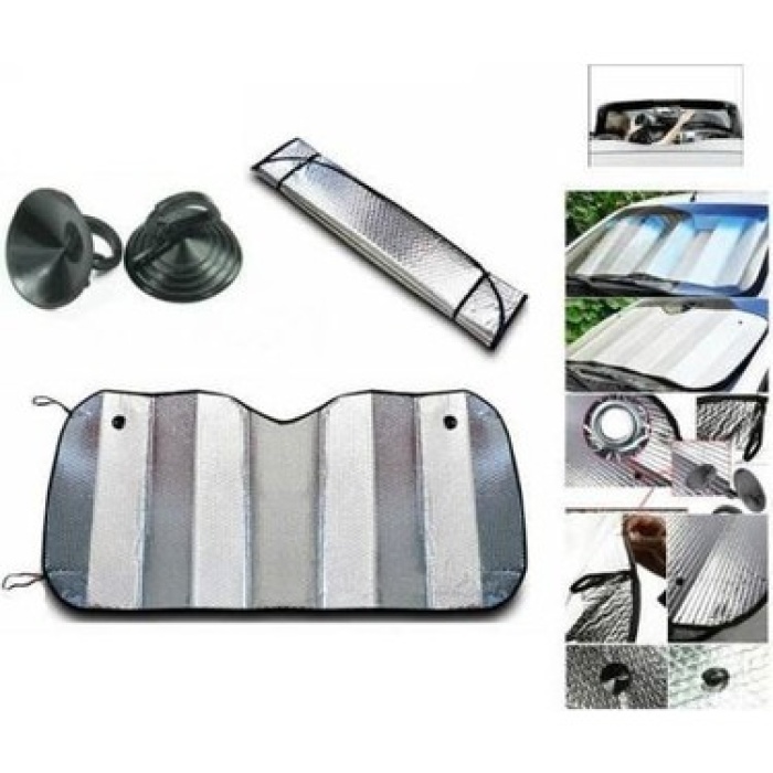 Araç Ön Cam Katlanabilir Güneşlik Isı Yansıma Önleyici Dacia Duster Honda Civic Ford Focus Skoda Superb - Lisinya