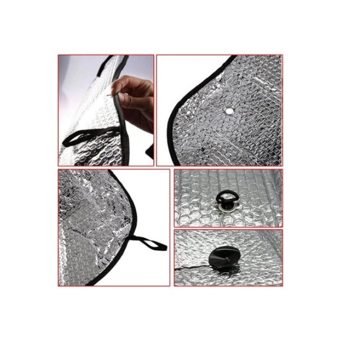 Katlanabilir Oto Ön Cam Güneşlik Isı Önleyici Araç Perdesi Toyota Corolla Fiat Egea Nissan Qashqai Volkswagen Passat - Lisinya