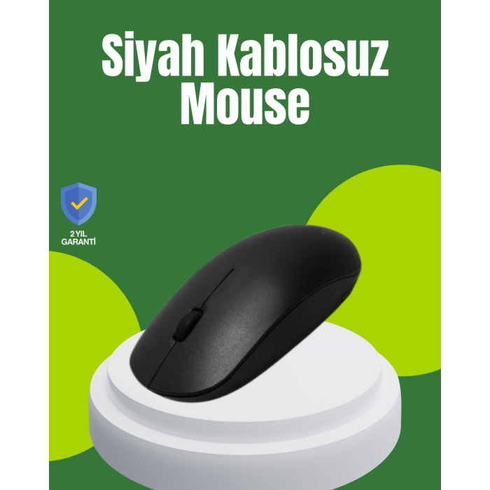 Optik Sensörlü Sessiz Fare – Geniş Uyumluluk ve Ergonomik Yapı - Lisinya