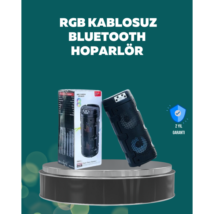 Uzun Pil Ömrü Sunan Kablosuz Bluetooth Hoparlör - Lisinya