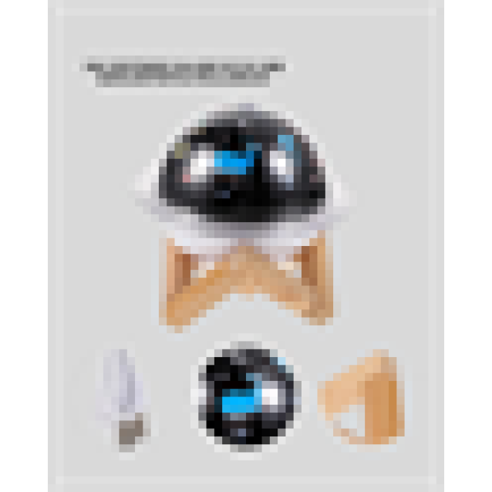 Projektör ışıklı, aromaterapi uyumlu mini masaüstü hava nemlendirici cihaz - Lisinya