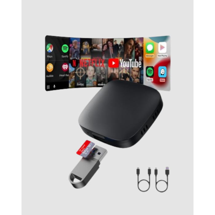 Android Auto Kablosuz Adaptör Bluetooth 5.0 ve 5.8GHz WiFi Destekli - Lisinya