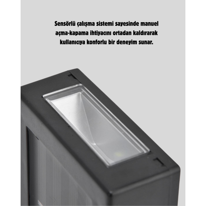 Güneş Enerjili 6 LED Solar Lamba – Fotoselli, Su Geçirmez ve Çevre Dostu Bahçe Işığı - Lisinya