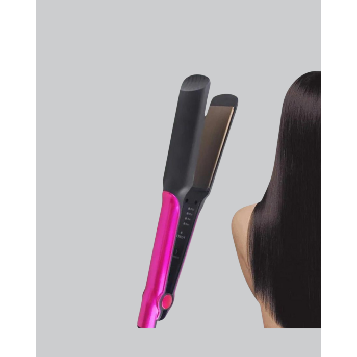 İyonik Saç Düzleştirici – 220°C Isıya Kadar Çıkan, LED Göstergeli ve Eşit Isı Dağılımlı Plaka - Lisinya