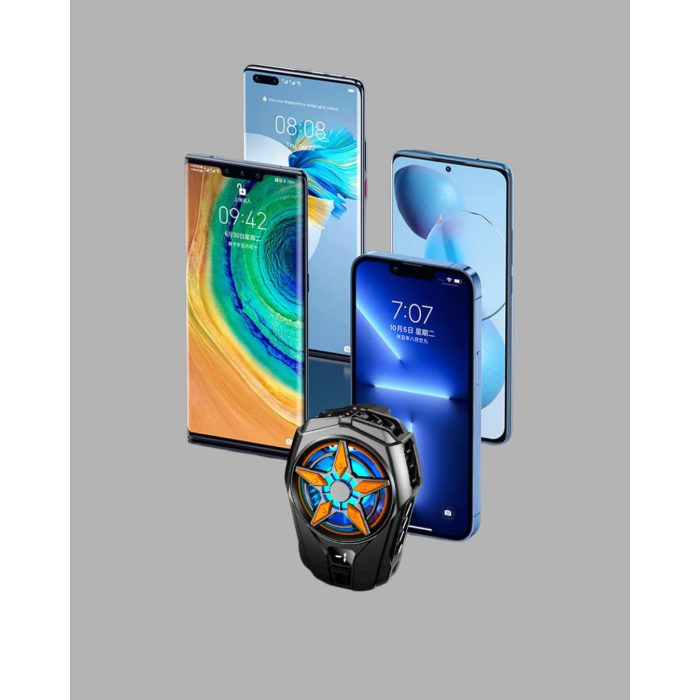 Telefon Soğutucu Radyatör Type-C Bağlantılı 2 Kademeli Dijital Kontrollü - Lisinya