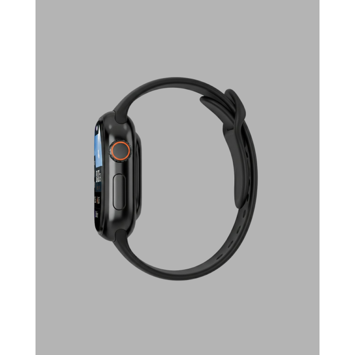 Sesli Arama Özellikli SIM Kartlı Siyah Akıllı Saat - Lisinya